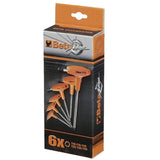 BETA 97TTX/S6 SERIE 6 CHIAVI MASCHIO PIEGATE PER IMPRONTA TORX® CROMATE T10÷T40