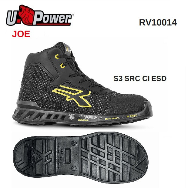 u power u power joe 43 scarpa alta antinfortunistica rv10014 s3 src ci esd ean 8033546490099