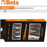 BETA 1207E/TX-D7 SERIE 7 GIRAVITE T6÷T30 PER VITI CON IMPRONTA TORX®