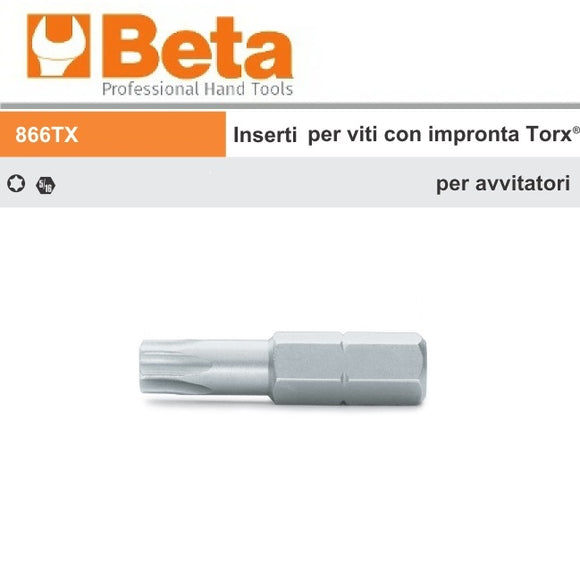 immagine-1-beta-beta-866tx-inserto-per-viti-torx-per-avvitatori-attacco-516-ean-8014230031361