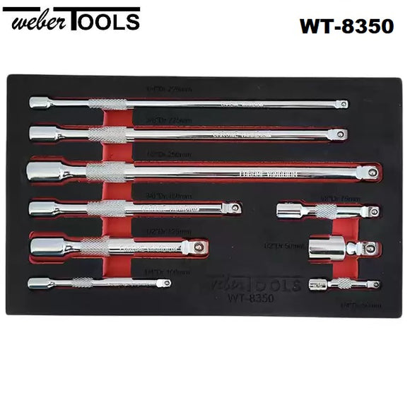 immagine-1-weber-tools-weber-tools-wt-8350-set-9-prolunghe-con-attacchi-oscillanti-14-38-12-ean-8720168290779