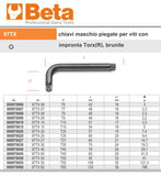 immagine-4-beta-beta-97tx-chiavi-maschio-piegate-per-viti-torxbrunite-ean-8014230025957