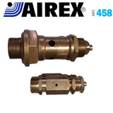 AIREX 458 VALVOLA DI SICUREZZA STANDARD PER COMPRESSORI ARIA