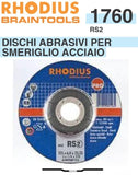 REIT 1760 RHODIUS DISCHI PER SMERIGLIO ACCIAIO RS2