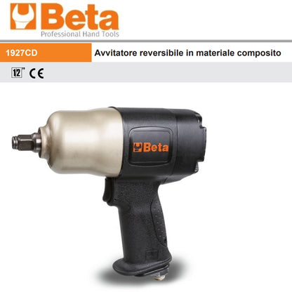 BETA 1927CD AVVITATORE 1/2 REVERSIBILE IN MATERIALE COMPOSITO 1020NM