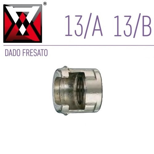 ANI 13/A 1/4 DADO FRESATO