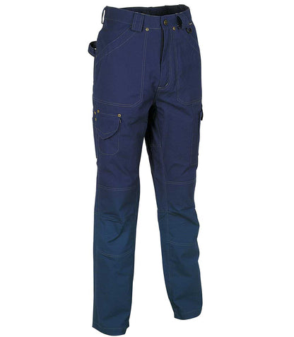 COFRA DUBLIN PANTALONE DA LAVORO NAVY  TG.52 100 % COTONE CANVAS  V052001