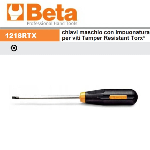 immagine-1-beta-beta-1218rtx-chiavi-maschio-con-impugnatura-per-viti-tamper-resistant-torx-ean-8014230078595