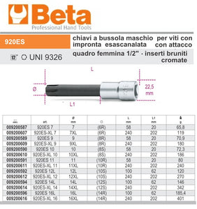 immagine-2-beta-beta-920es-ch.bussola-maschio-per-viti-esascanalate-attacco-quadro-femmina-12-ean-8014230082622