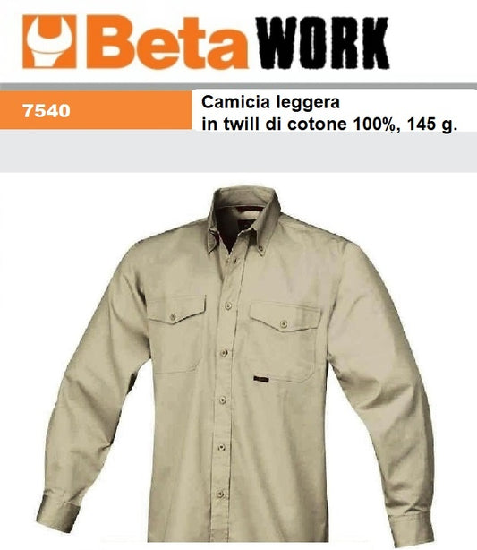 immagine-1-beta-work-beta-7540-sand-camicia-manica-lunga-in-cotone-100-145g-ean-8014230365596