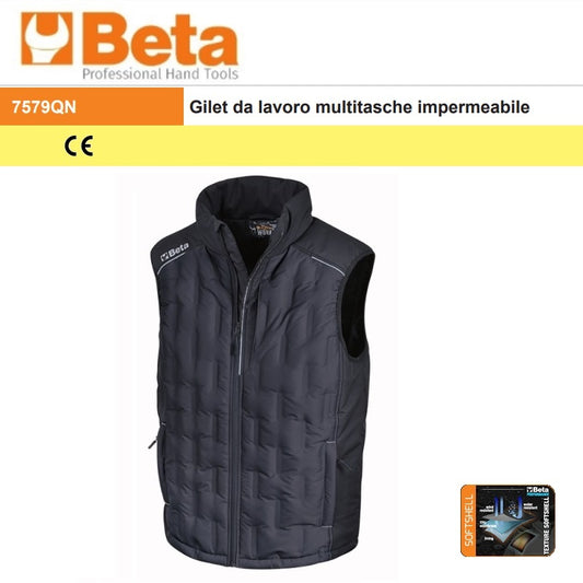 immagine-1-beta-work-beta-7579qn-tg.m-gilet-da-lavoro-multitasche-impermeabile-ean-8054809377896