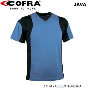 immagine-1-cofra-cofra-java-maglietta-t-shirt-celestenero-tg.m-cotone-elastan-v080002-ean-8023796054134