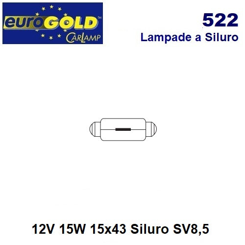 immagine-1-eurogold-eurogold-12v-15w-sv85-15x43-10-pz.-lampade-festoon-a-siluro-per-abitacolo-522-ean-8023367009327