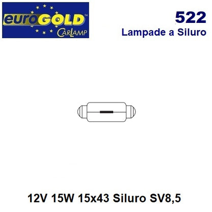 immagine-1-eurogold-eurogold-12v-15w-sv85-15x43-10-pz.-lampade-festoon-a-siluro-per-abitacolo-522-ean-8023367009327