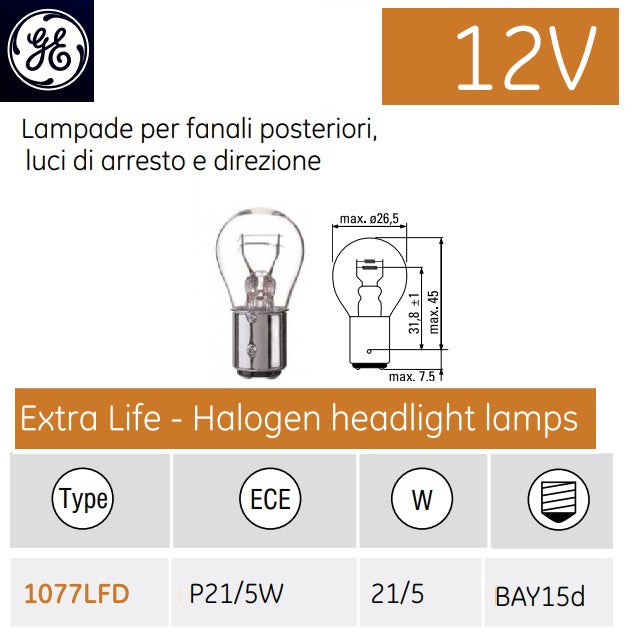 immagine-1-general-electic-general-electric-12v-214w-p214w-baz15d-10pz-lampade-extra-life-per-fanali-posteriori-arresto-e-direzione-1122lfd-ean-0043168770903