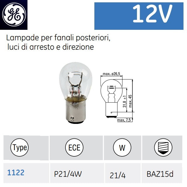 immagine-1-general-electic-general-electric-12v-214w-p214w-baz15d-10pz-lampade-per-fanali-posteriori-arresto-e-direzione-1122-ean-9004102238546