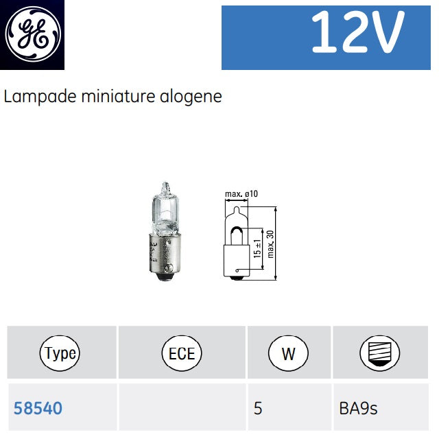 immagine-1-general-electic-general-electric-12v-5w-ba9s-lampada-miniature-alogena-luci-posizione-frecce-58540-ean-9004102349303