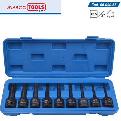 immagine-1-marco-tools-marco-tools-05.090.55-kit-9-bussole-a-macchina-per-viti-profilo-ribe-mm-514-mm.-ean-0050905500006