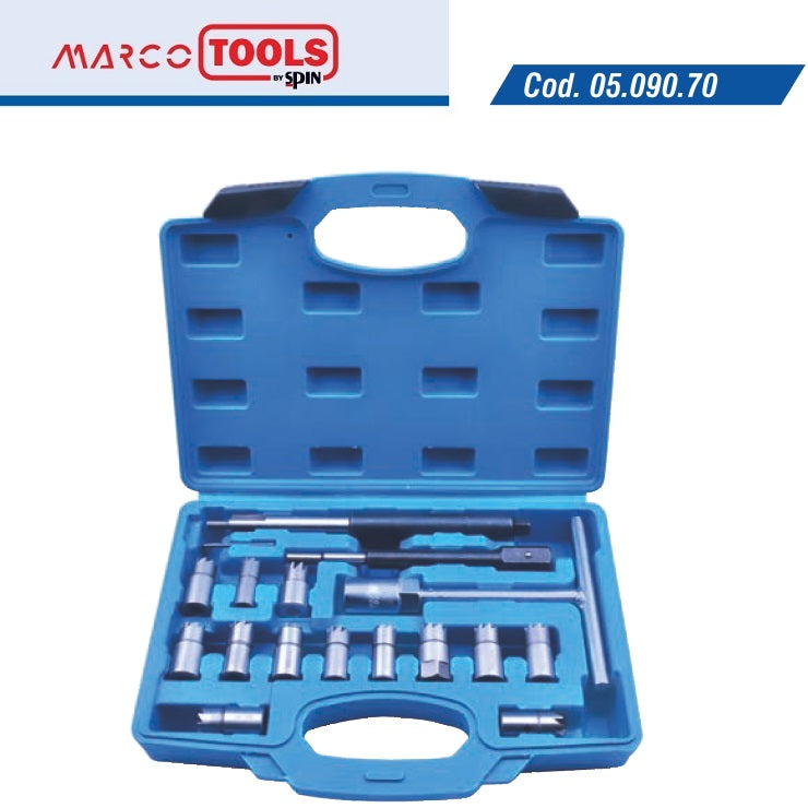 immagine-1-marco-tools-marco-tools-05.090.70-kit-17-pezzi-frese-per-sedi-guarnizioni-parafiamma-iniettori-diesel-ean-0050090700007