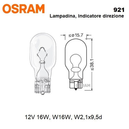 immagine-1-osram-osram-12v-16w-w16w-w21x95d-lampadina-indicatore-direzione-921-ean-4008321100955