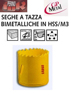 IUR GP-METAL FRESE A TAZZA BIMETALLICHE IN HSS/M3