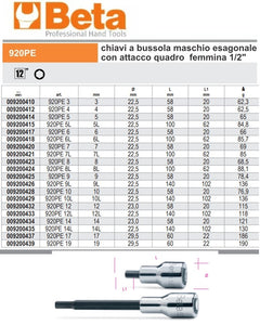 immagine-1-beta-beta-920pe-chiavi-a-bussola-maschio-esagonale-con-attacco-12-cromate-ean-8014230034775