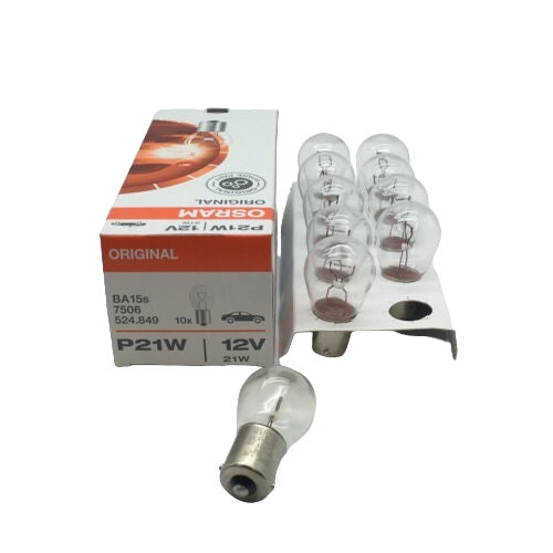 immagine-2-osram-osram-12v-21w-p21w-ba15s-10-pz.-lampadine-indicatore-direzione-7506-ean-4050300524849