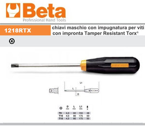 immagine-1-beta-beta-1218rtx-chiavi-maschio-con-impugnatura-per-viti-tamper-resistant-torx-ean-8014230078595