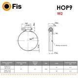 immagine-3-fis-fascetta-stringitubo-nastro-inox-9-con-vite-acciaio-zincato-hop912-w2-2pz.-ean-1800080120204