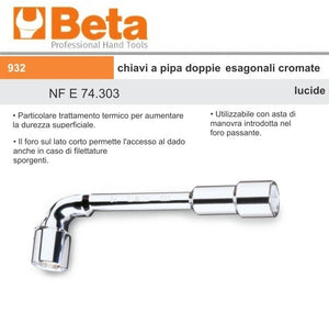 immagine-1-beta-beta-933-chiavi-a-pipa-doppie-esagonali-cromate-lucide-ean-8014230081670